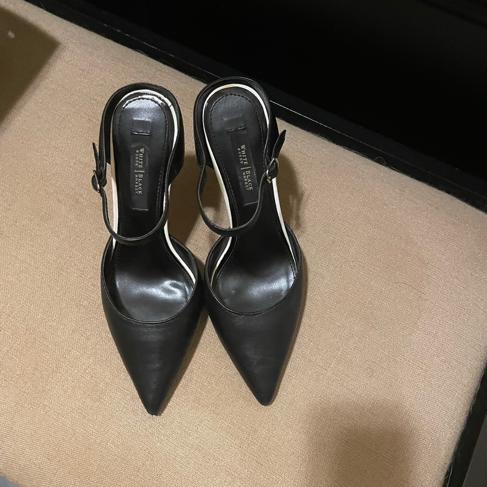 Gently worn WHBM black heels